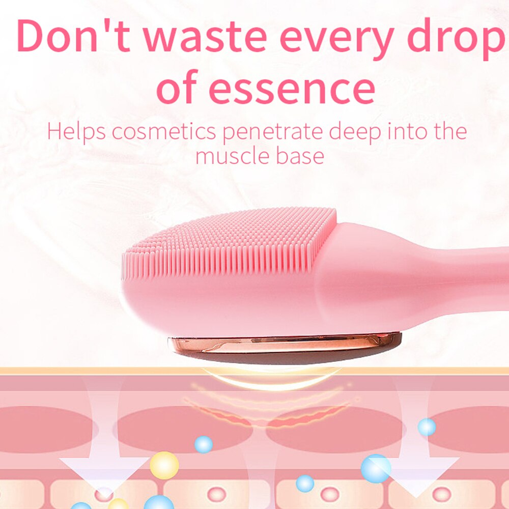 Electric Facial Cleansing Brush – Sonic Face Brush for Deep Makeup Removal