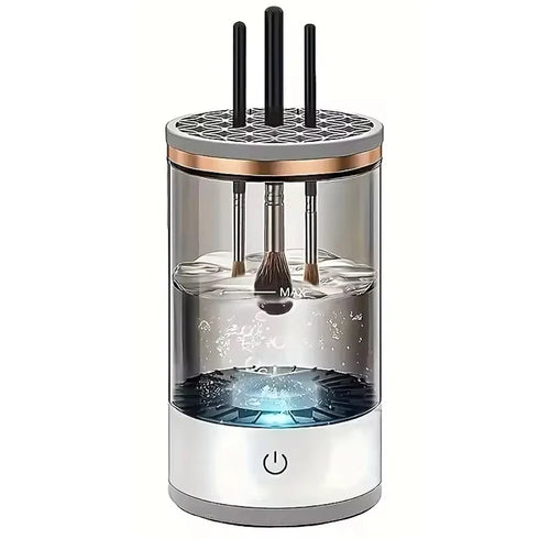3 In 1 Electric Makeup Brush Cleaner USB Plug Portable Eyeshadow - Sally Makeup Accessories