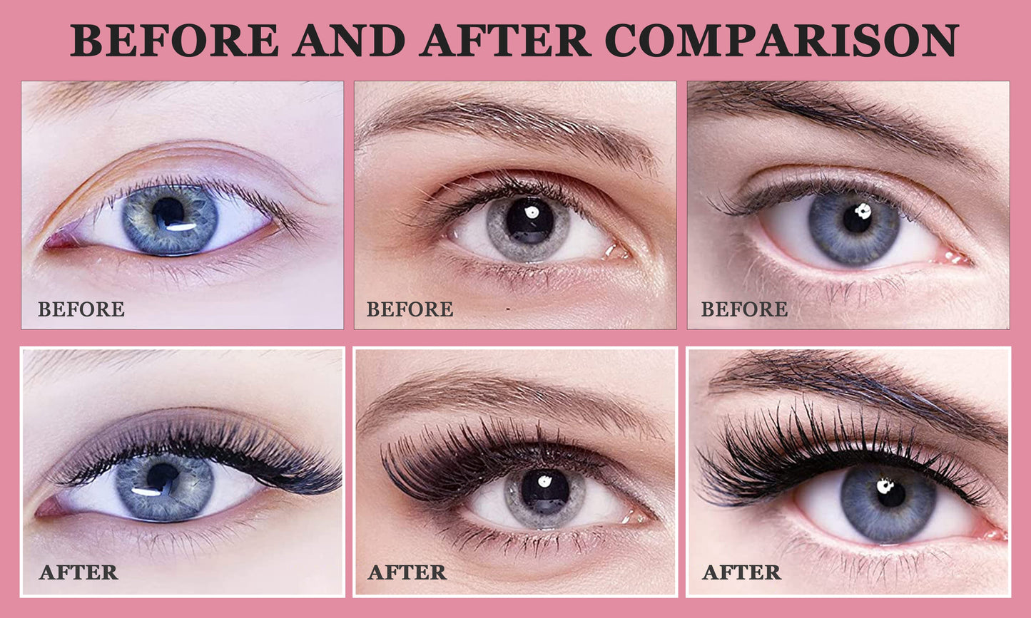 10 Piece Mixed 3D Multi-layer Magnetic False Eyelashes Set with - Sally Makeup Accessories