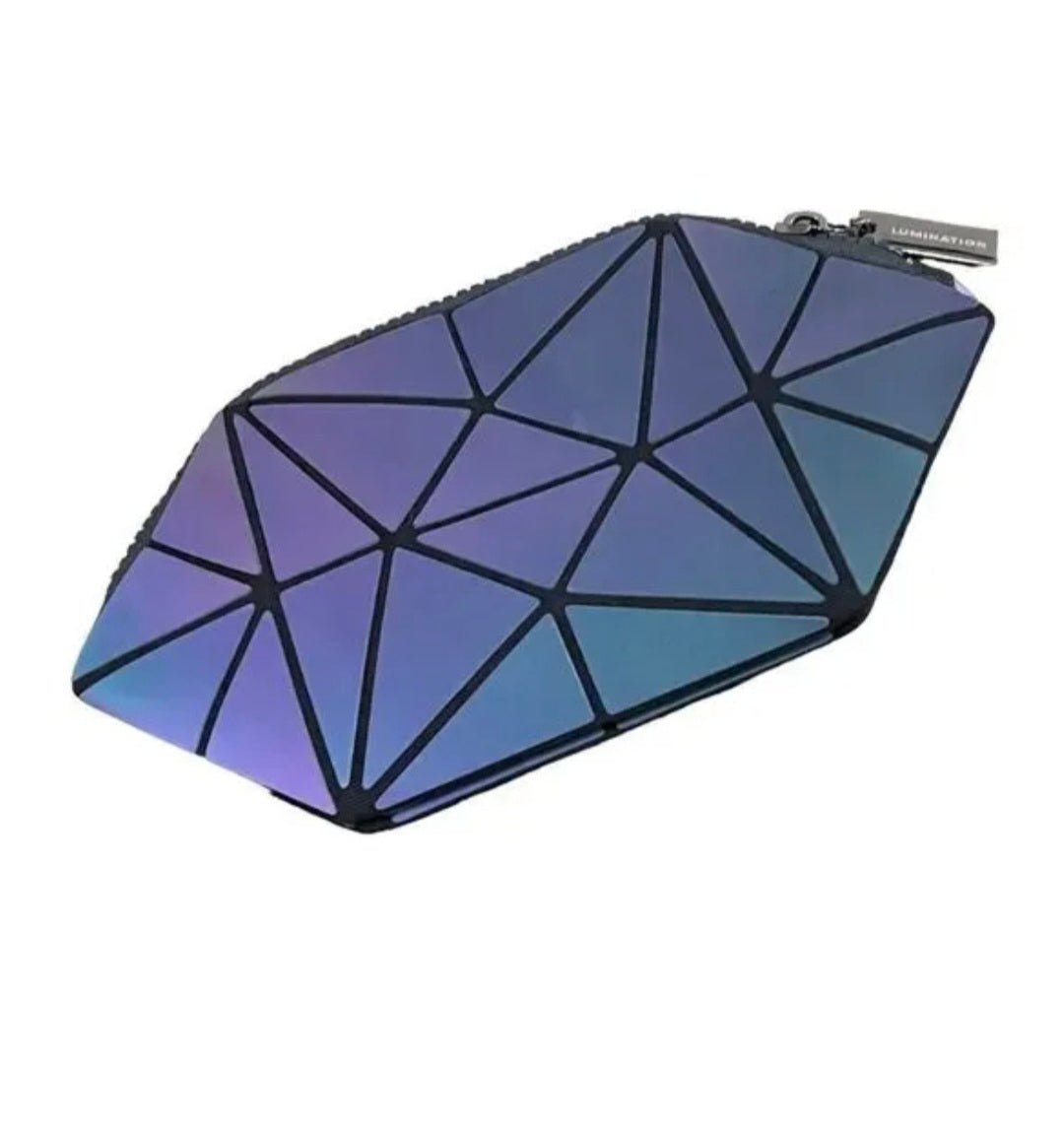 Lumination Holographic Makeup Bag | Stylish Travel Cosmetic Organizer - Sally Makeup Accessories
