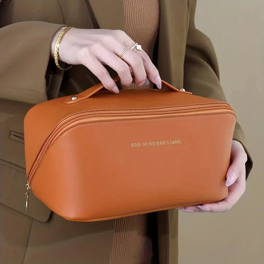 “Top Cosmetic Organizer Bags for Makeup Lovers: Travel, Waterproof & LED Mirror Options”