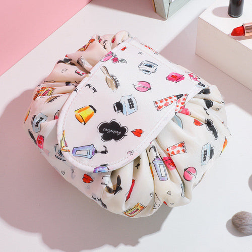 Large Capacity Cosmetic Travel Bag – Waterproof Makeup Organizer for Women - Sally Makeup Accessories 