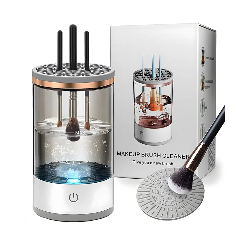 Automatic Brush Cleaner Electric Makeup Brush Cleaning Machine Fast - Sally Makeup Accessories 