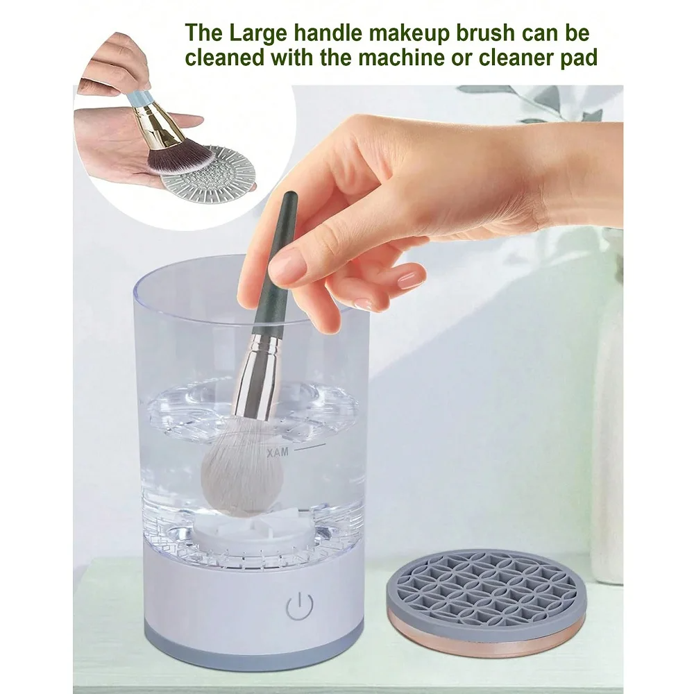 Automatic Brush Cleaner Electric Makeup Brush Cleaning Machine Fast - Sally Makeup Accessories 