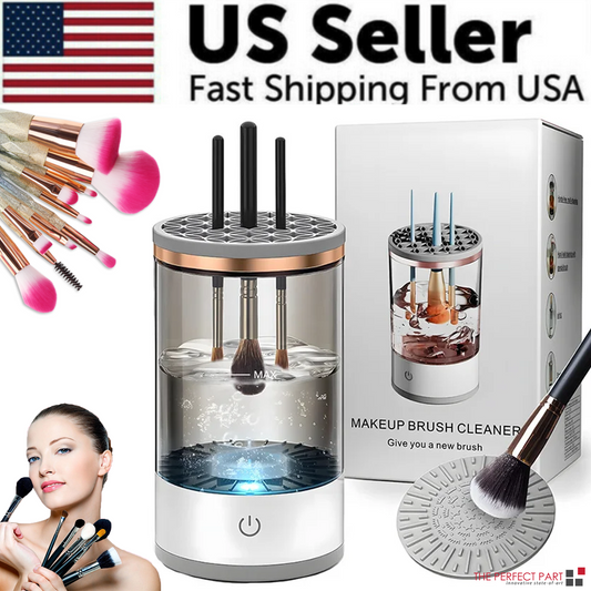 Automatic Brush Cleaner Electric Makeup Brush Cleaning Machine Fast - Sally Makeup Accessories 