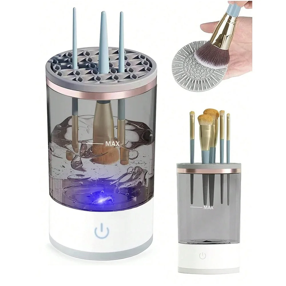 Automatic Brush Cleaner Electric Makeup Brush Cleaning Machine Fast - Sally Makeup Accessories 