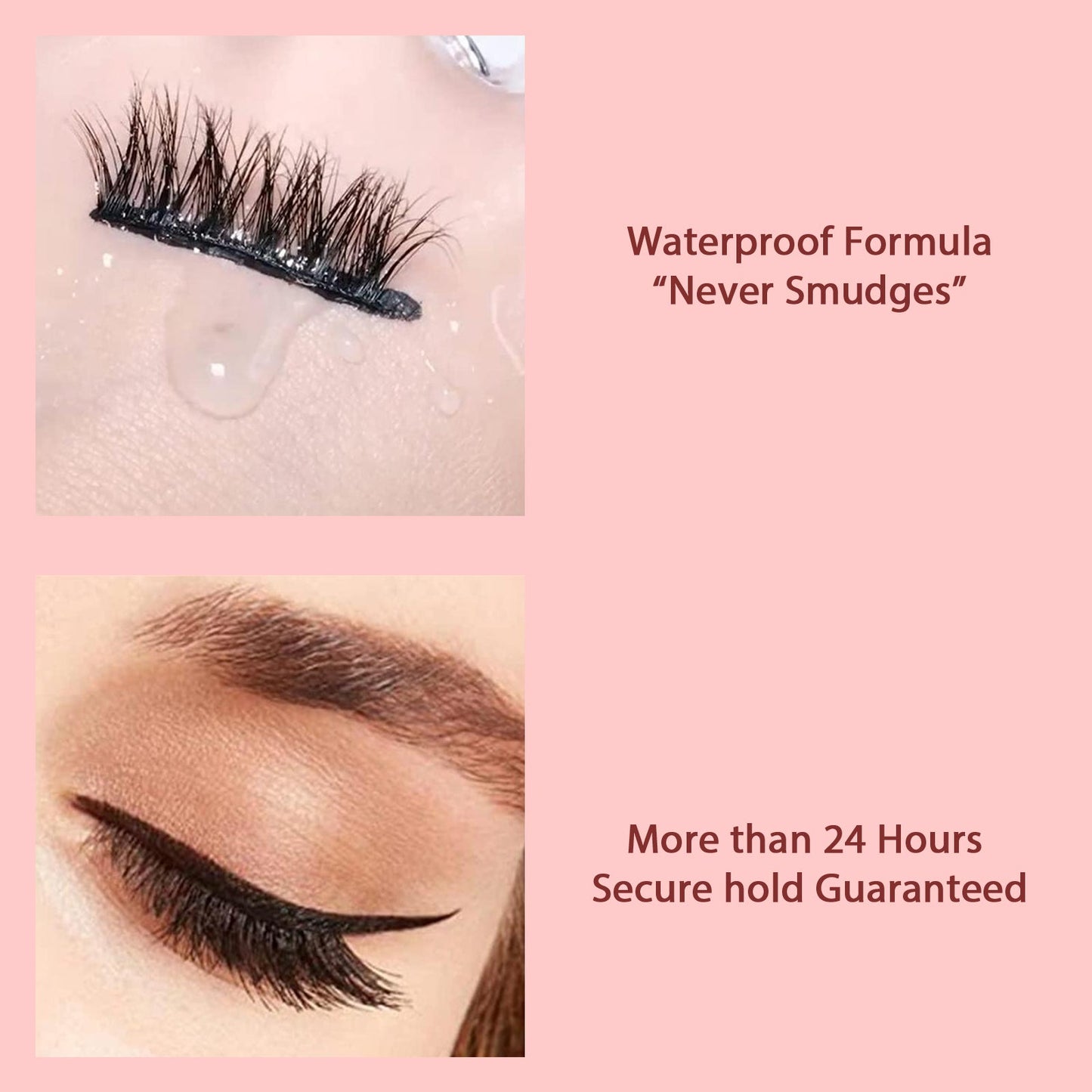 Magnetic Eyelashes with Eyeliner Kit 5 Pairs Magnetic Eyelashes with 2 - Sally Makeup Accessories 