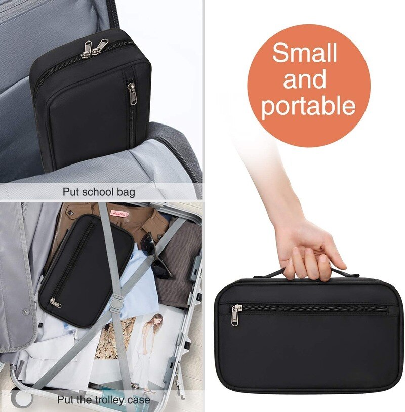 Travel Makeup Bag – Professional Beauty Case & Toiletry Organizer - Sally Makeup Accessories 