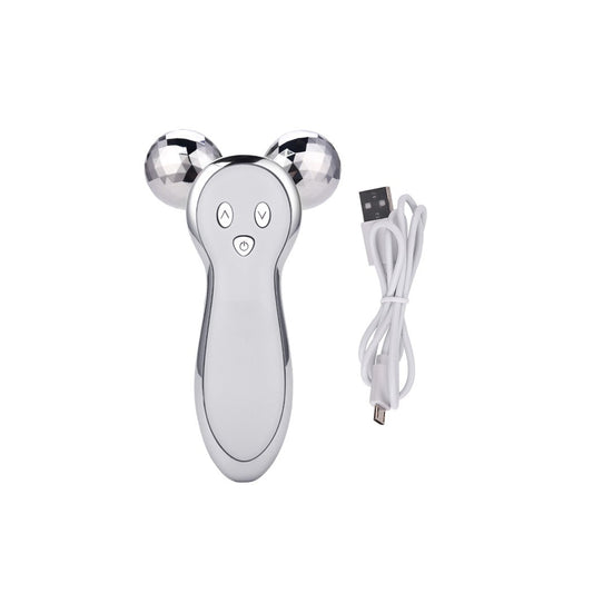 3D V Face Ball Roller Face Massager Facial Lifting Firming Full Body - Sally Makeup Accessories 