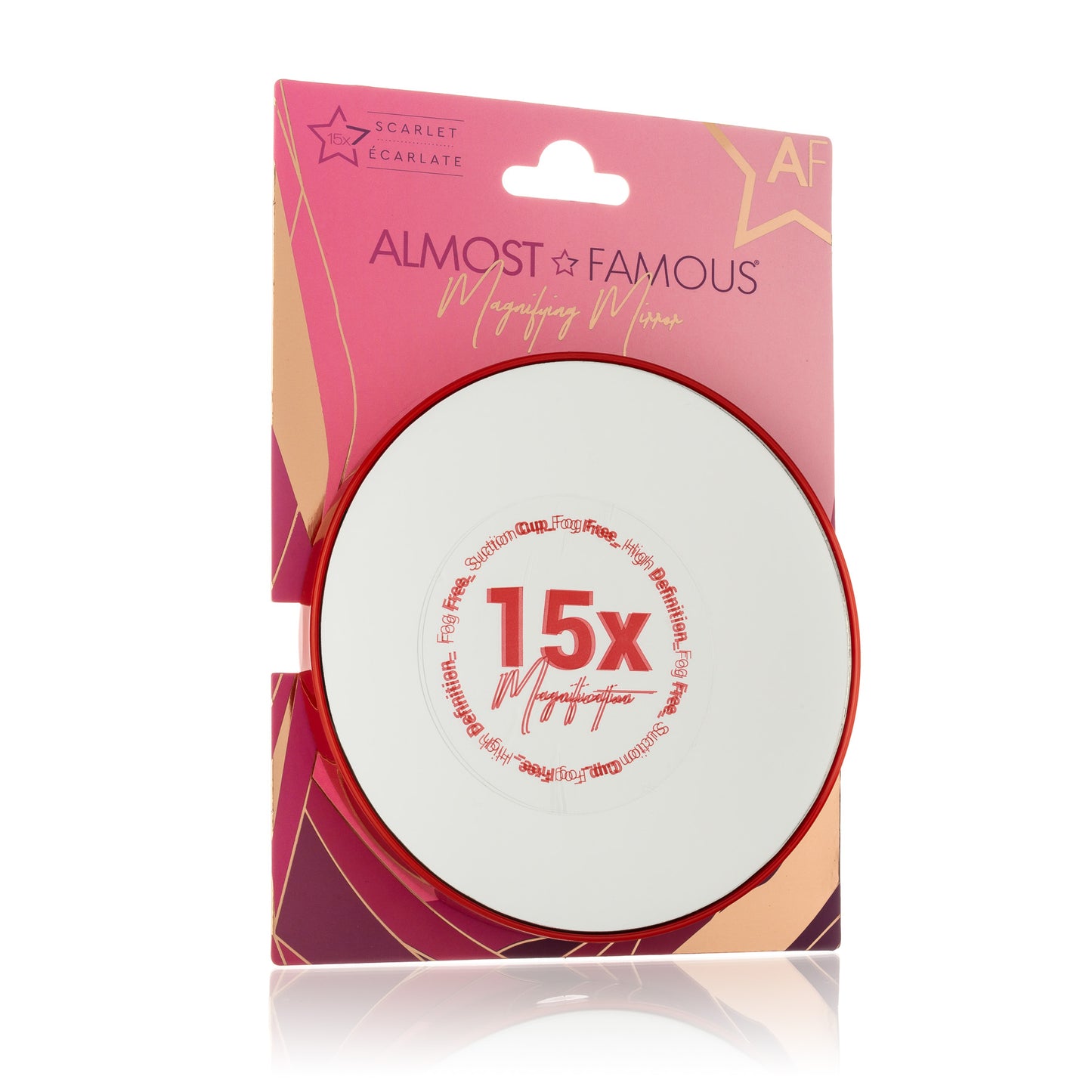 Almost Famous 15x Mirrors w/ suction cup backing and vibrant colorways - Sally Makeup Accessories 