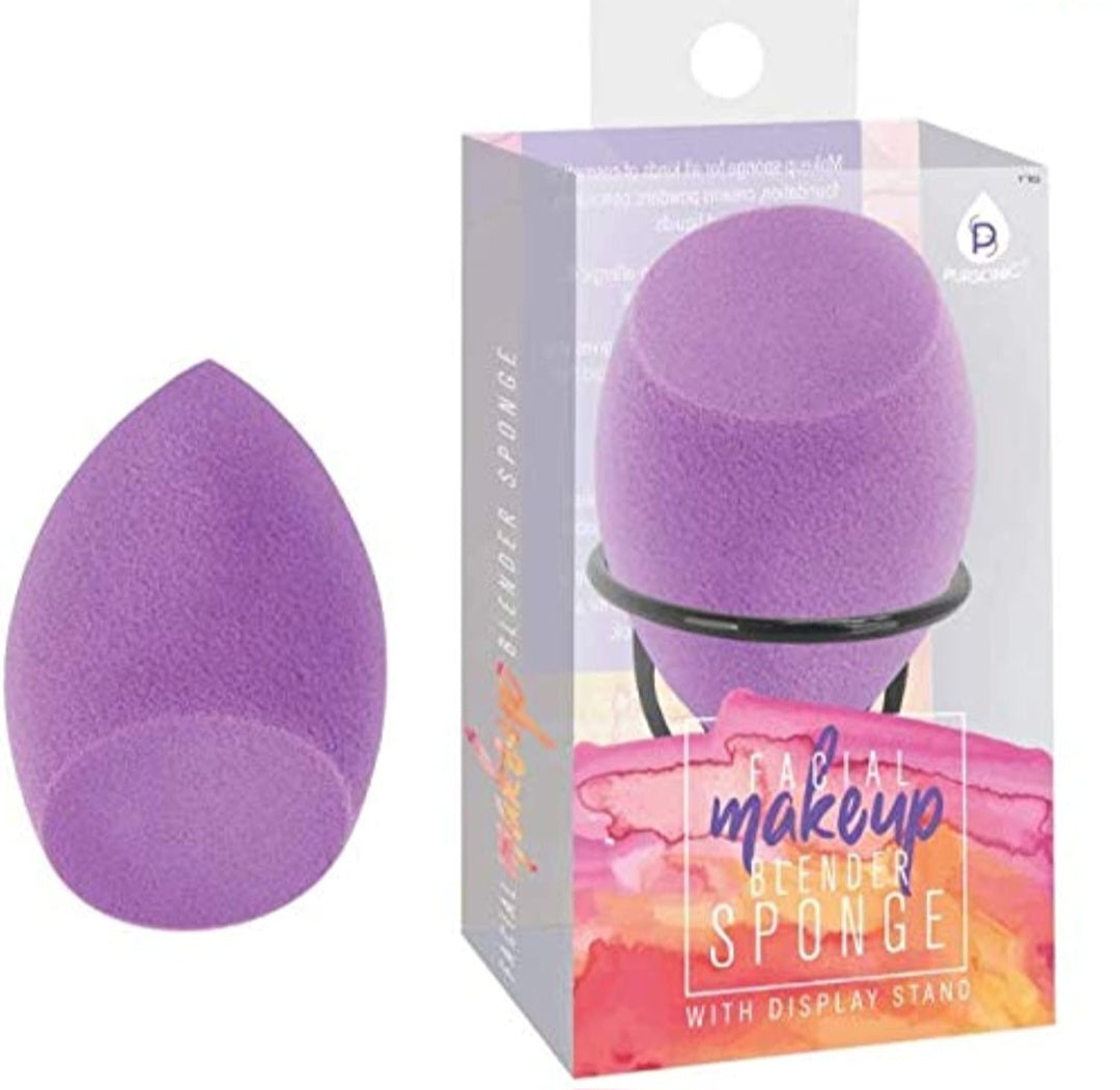 Pursonic Beauty Essentials Bundle – Makeup Blender Sponge, Konjac Facial Sponges & 5-Piece Brush Set - Sally Makeup Accessories 