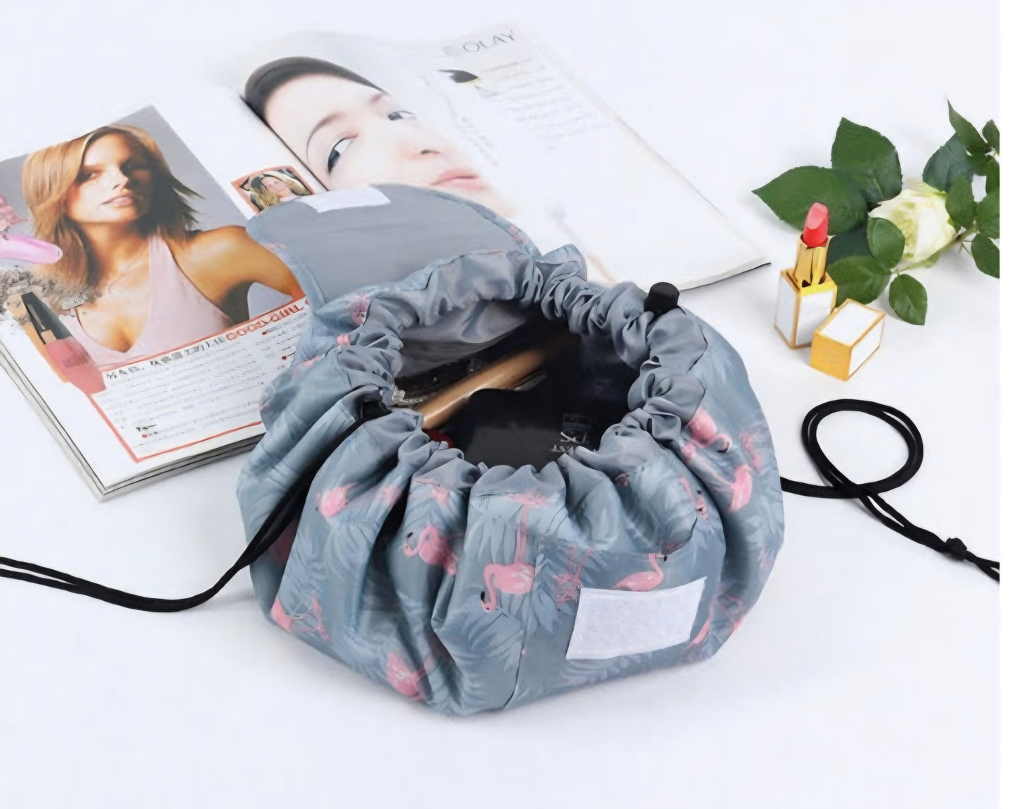 Large Capacity Cosmetic Travel Bag – Waterproof Makeup Organizer for Women - Sally Makeup Accessories 